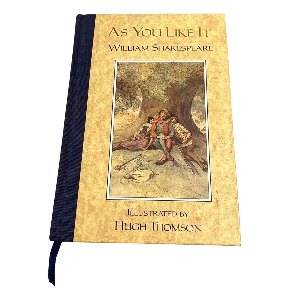 As You Like It Hardcover William Shakespeare Hugh Thomson Vintage 90s‎ Reprint